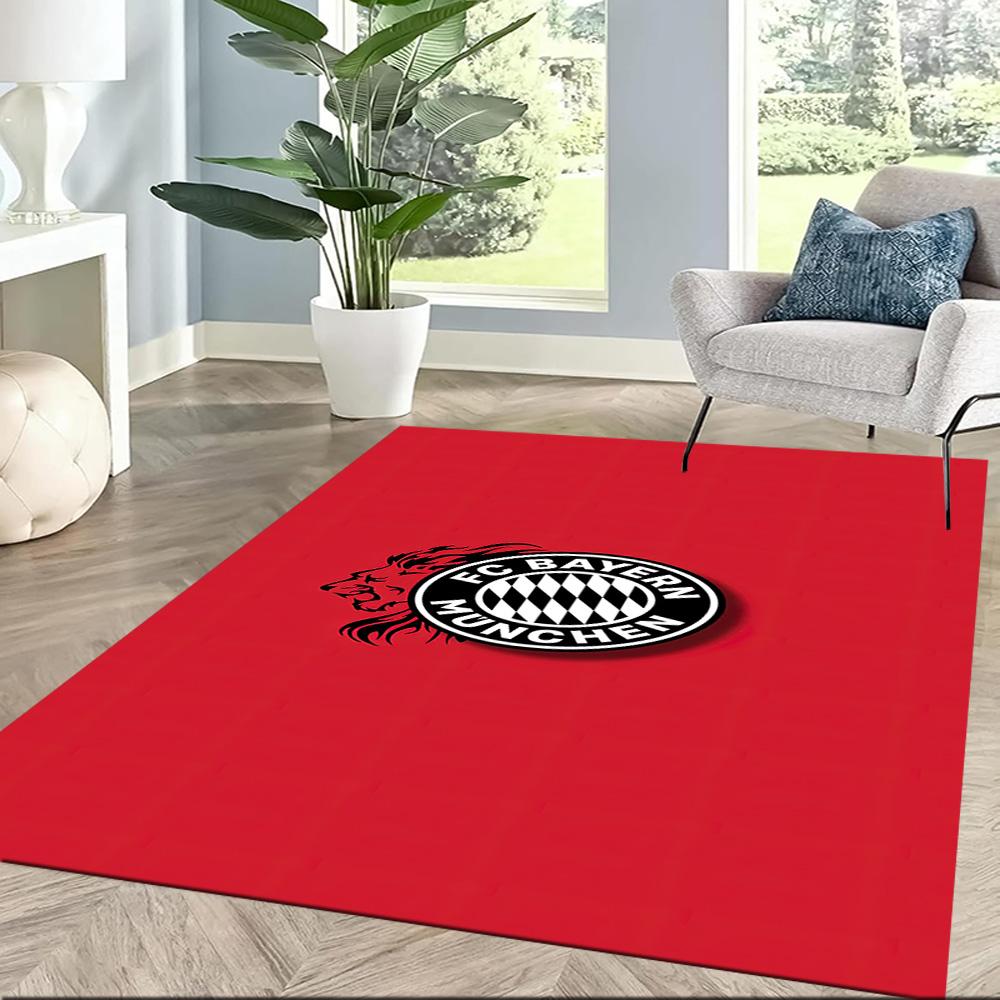 Bayern Munich Area Rug Design for Outdoor Study room Dormitory Entryway Anti-slip Rug Decorate Offices Wedding Party Gift