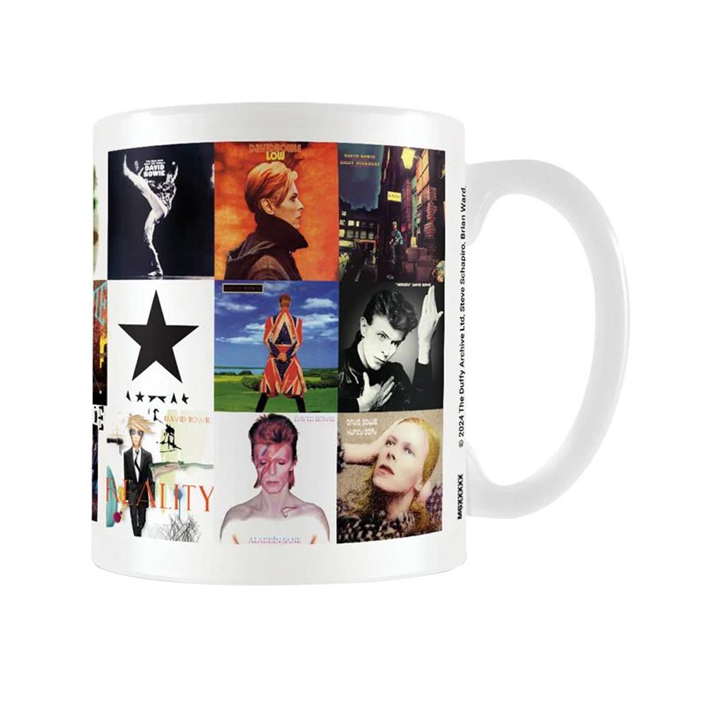 David Bowie Album Collage Mug