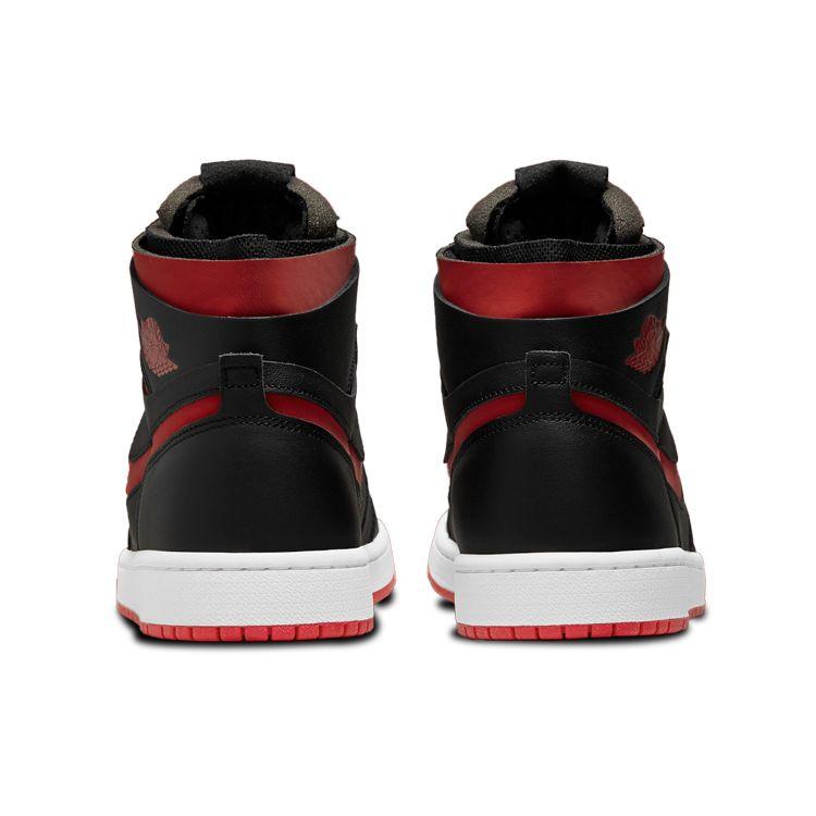 Кроссовки Air Jordan 1 High Zoom CMFT Bred Женские Черно-Красные CT0979-006