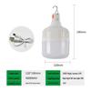 Portable Super Bright LED Outdoor Emergency Camping Light with Wireless Plug-In and Lithium Battery