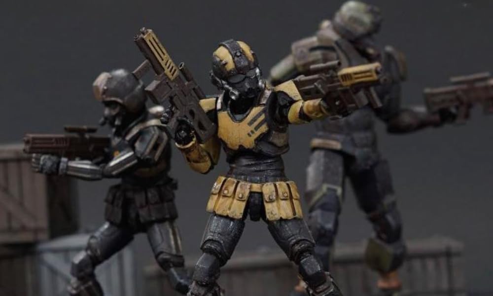 HiPlay Acid Rain War Acid Rain Hell Officer Movable Action Figure Accessories Full Set FAV-A43 (Hell Officer)