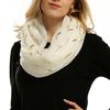 Muffler Women Soft Bronze Feather Print Neck Scarf Wrap Scarves