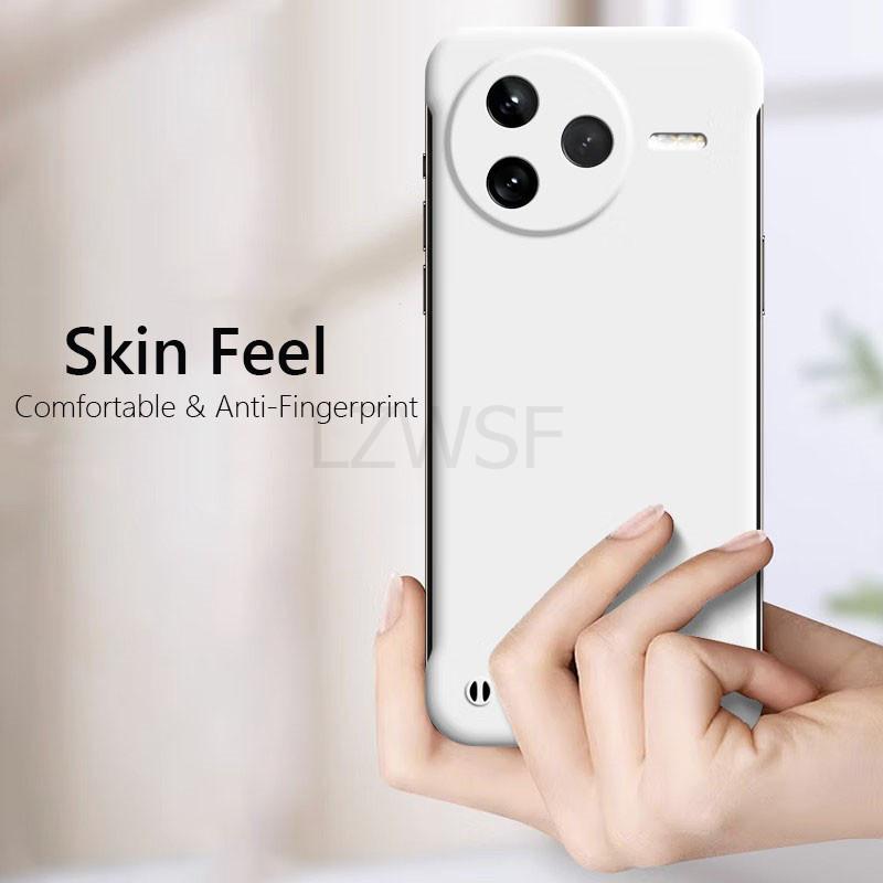 Безрамочный Тонкий Матовый Жесткий Чехол-Накладка Skin На Для Xiaomi Poco F7 Pro Ultra PocoF7Pro PocoF7Ultra G Ударопрочный Coque