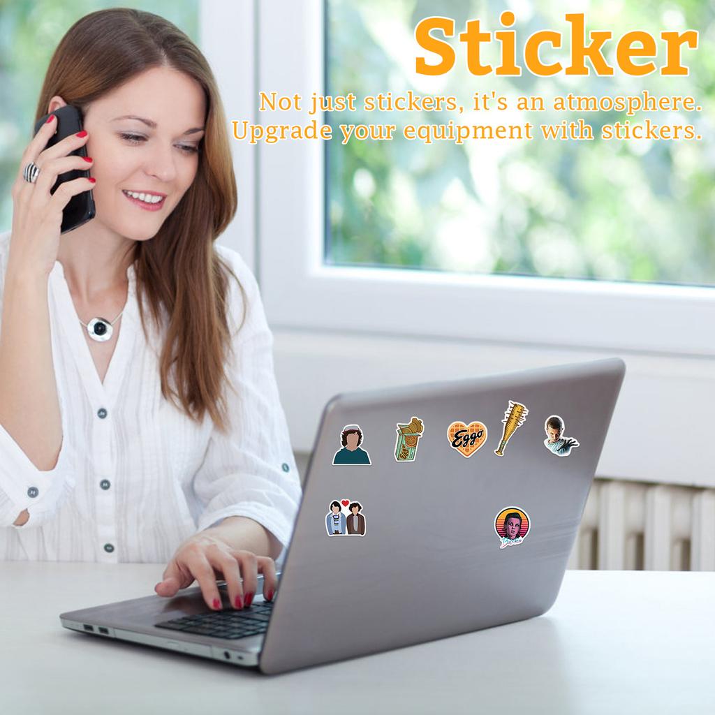 Веселый набор наклеек для украшения бутылок для воды, багажа, ноутбука и чехла для телефона