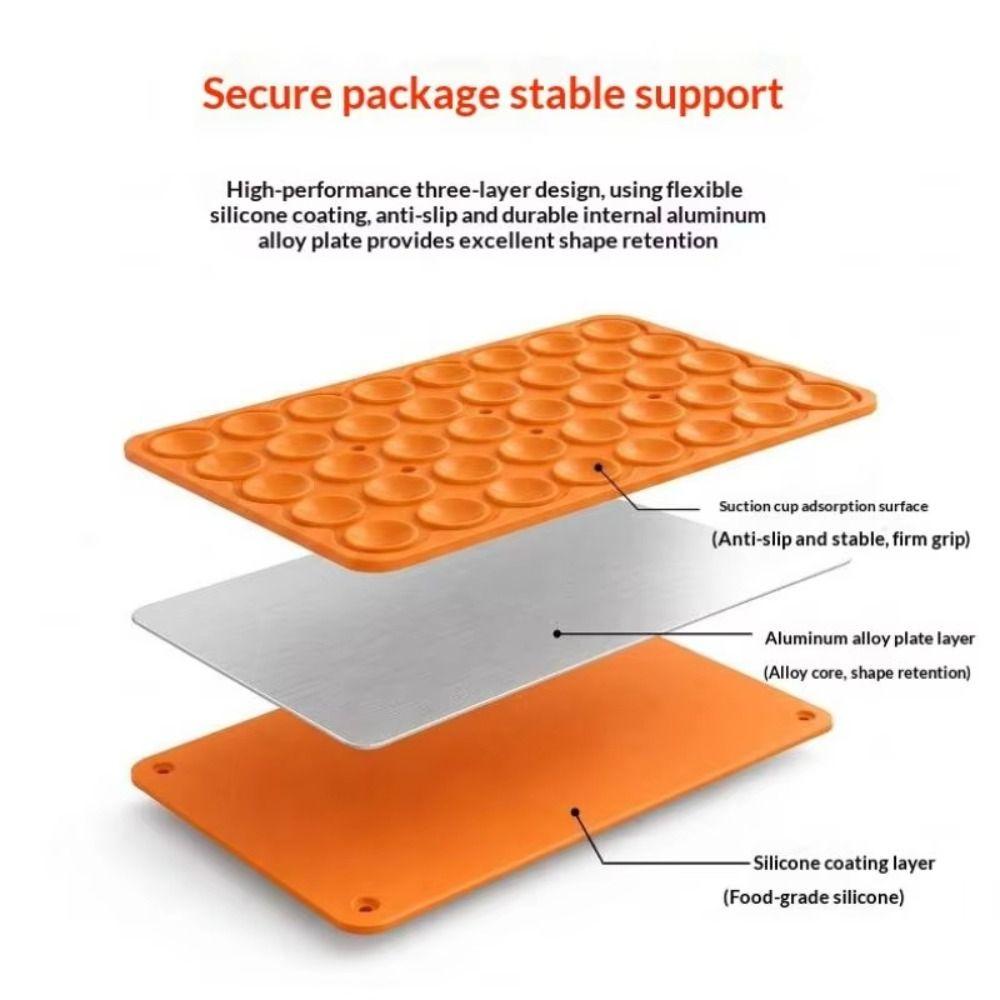 Flexible Foldable Phone Holder Adjustable Mobile Phone Stand Suction Cup Stand Travel