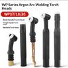 Argon Welding TIG Torch Body Valve Flexible Head Fits WP9/17/18/26 WP9F/17F/18F/26F for Automotive Repair Work