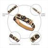 Pet Walking Dog Collar PU Leather Pet Collar Pet Supplie Leopard Dog Collar  Small Medium Dogs