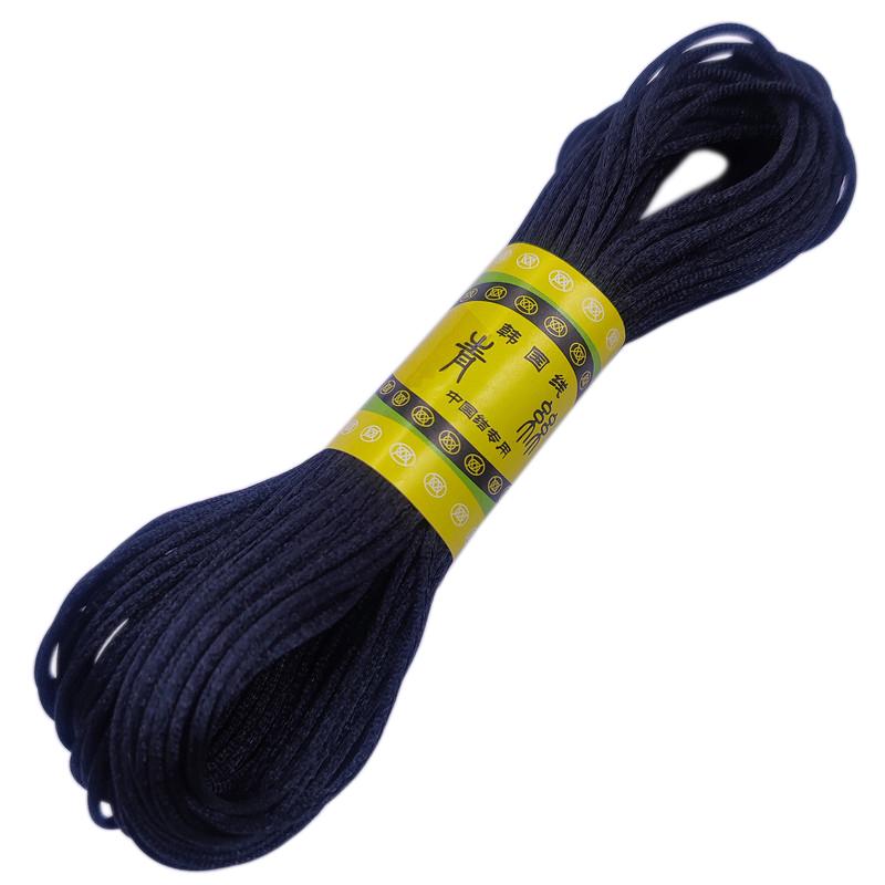 Высококачественный браслет, плетеная веревка, новая, 20 м/рулон, 2 мм, нить, китайский узел, сделай сам, кисточки, шнур макраме, нить Шамбала, ювелирные аксессуары