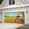 Party banner, made of polyester, for garage decoration with autumn harvest festival theme.PMJ