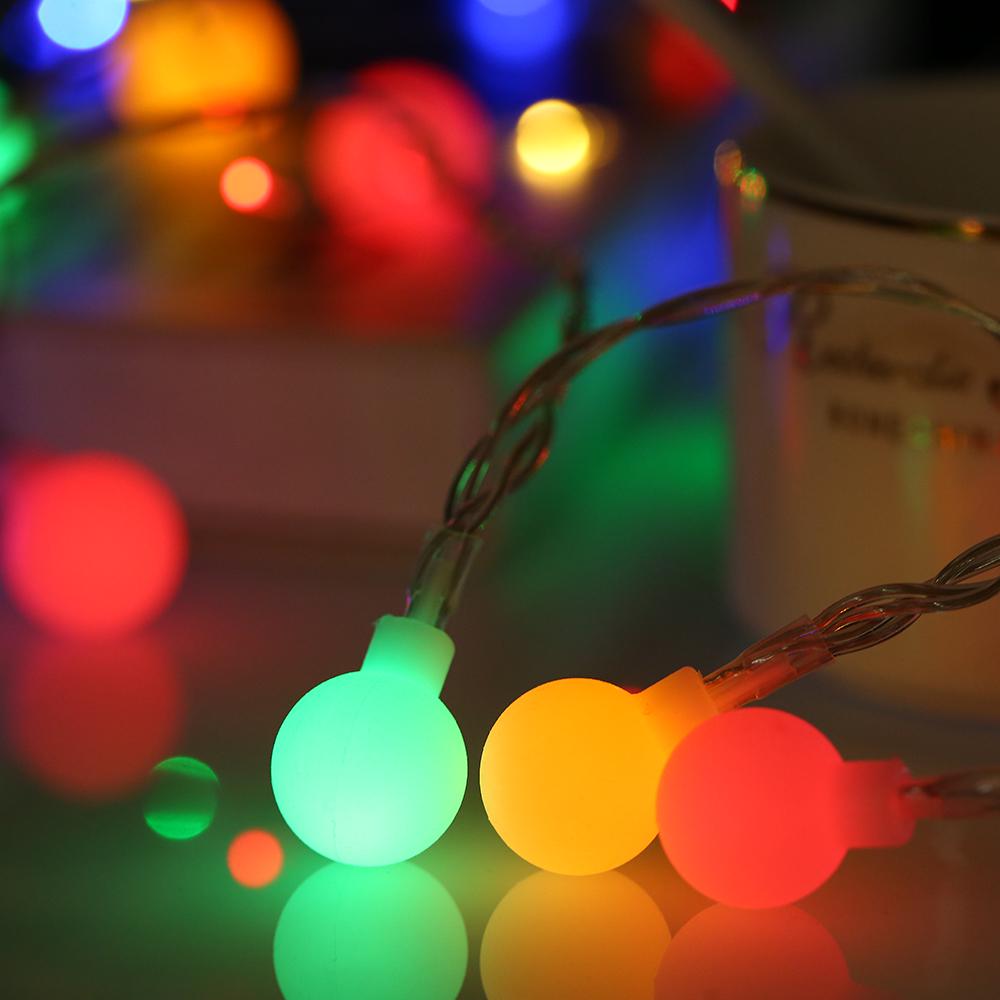 Tomshine 0.6W 10M/32.8Ft 80LED гирлянда с пультом дистанционного управления разноцветная работающая от батареек