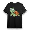 Men's T-shirt With Cute Little Turtle Graphic Unisex 100% Cotton Plus Size Tee