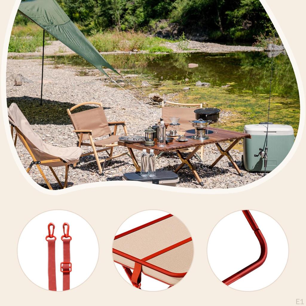 Походный стул складной рыболовный ткань Оксфорд сверхпрочный для пешего туризма на открытом воздухе