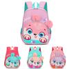 Adorable Cartoon Print Kids Backpack With Breathable Lightweight Design For School