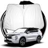 Ruiya 2021 Mitsubishi Outlander PHEV Sunshade, Windshield Parasol, Car Sunshade with UV Protection, Foldable for Car Camping, Custom Parts