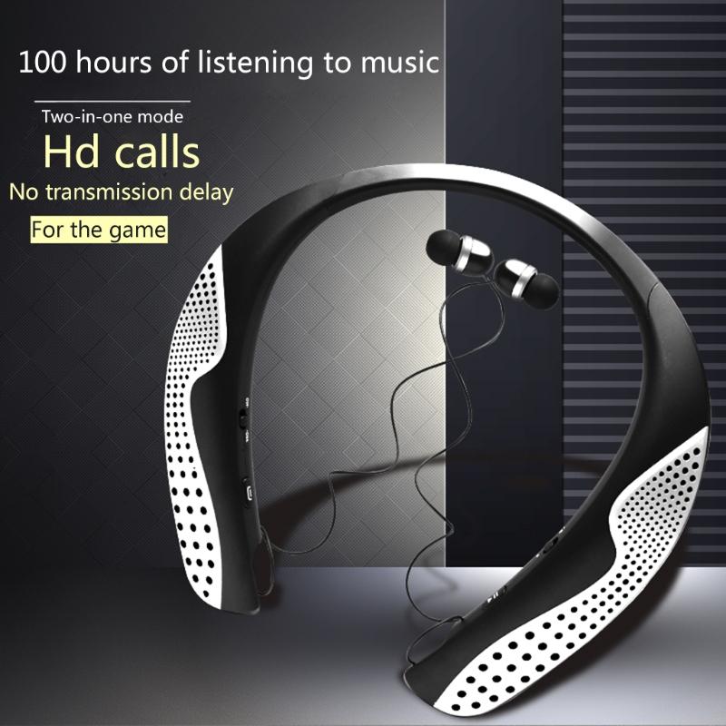 Neck‑Mounted Earbuds Bluetooth-compatible 5.0 Headphones HX288 Wireless Headset Comfort for Sports Travel Walking