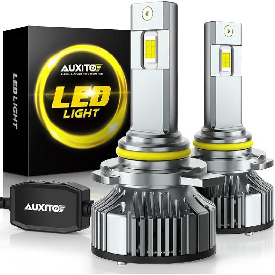 Светодиодные лампы AUXITO H11B, на 600% ярче, сверхъяркие, подключи и играй, долгий срок службы, без мерцания, 98% совместимость, 2 шт.