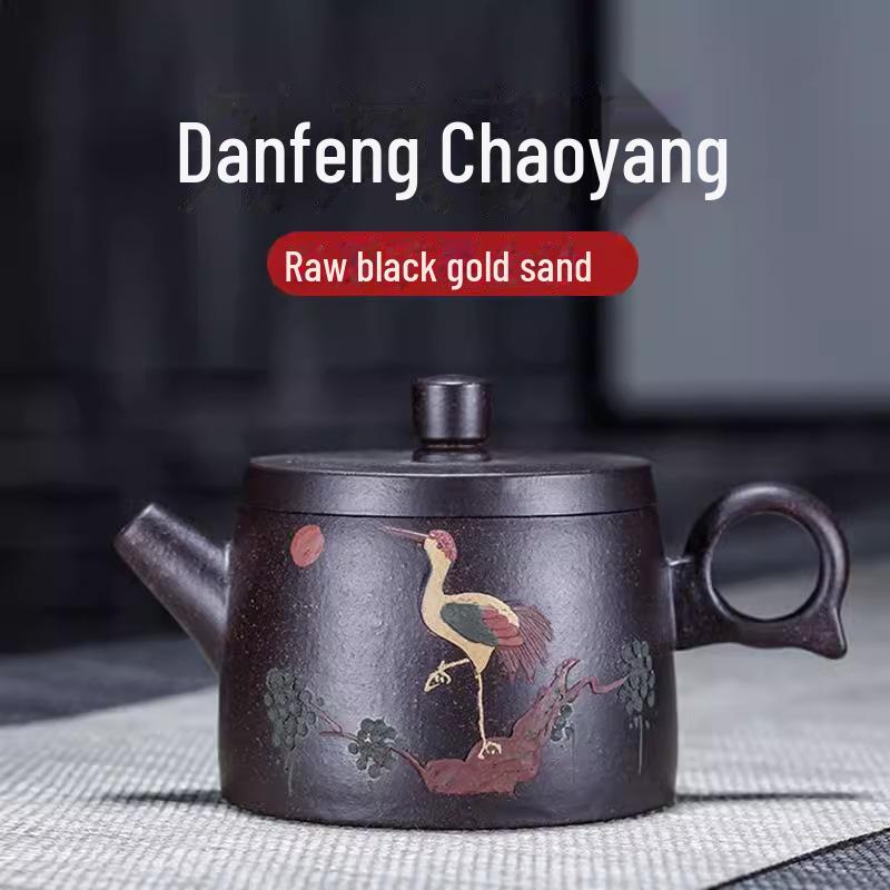 Набор чайников ручной работы из фиолетовой глины Исин – Чайный сервиз в стиле кунг-фу с различными формами чайников (Сертификат включен)