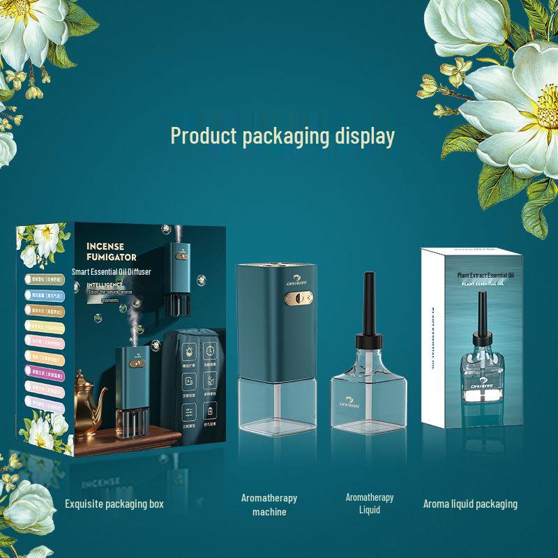 Перезаряжаемый автоматический аромадиффузор с таймером для дома, отеля, очиститель воздуха для автомобиля