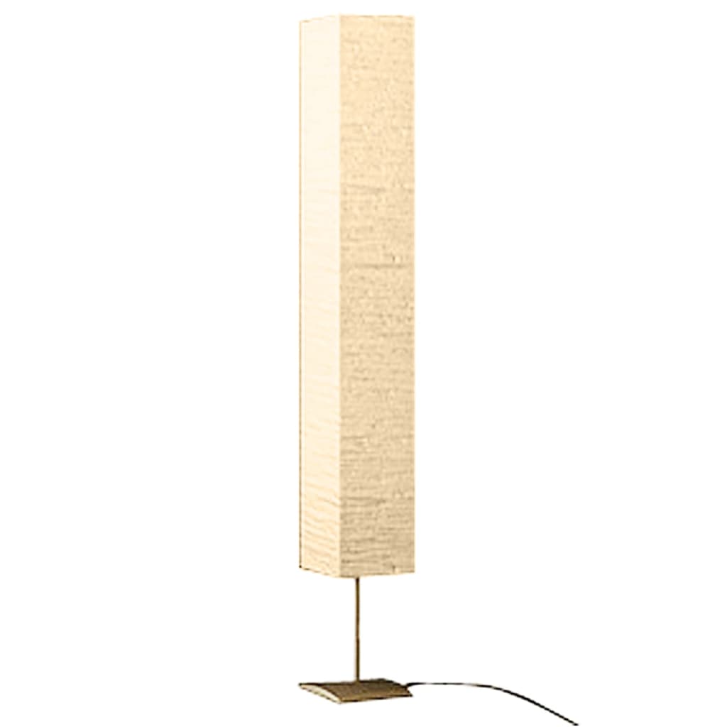 vidaXL Standleuchte mit Stahlständer 170 cm Beige