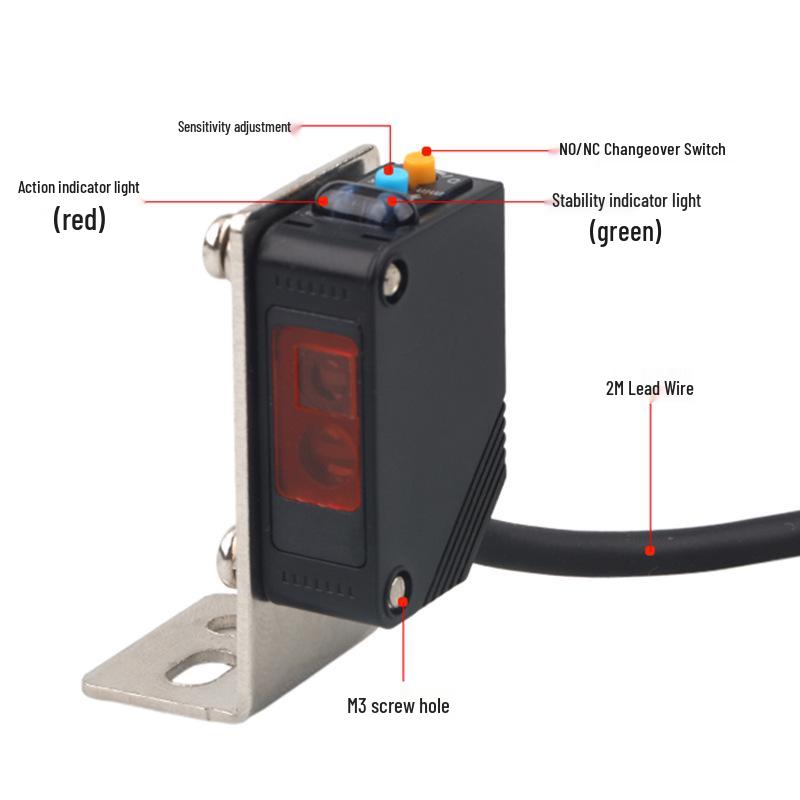 Adjustable TOF Laser Rangefinder and Long-Distance Detection Photoelectric Sensor Switch