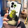 Смешной Чехол Для Телефона S-Shrek Третий Прозрачный Для Samsung A03S A03 A04 A05 A05S A06 A7 A12 A13 A14 A15 A16 NOTE 10 20 ULTRA Чехол