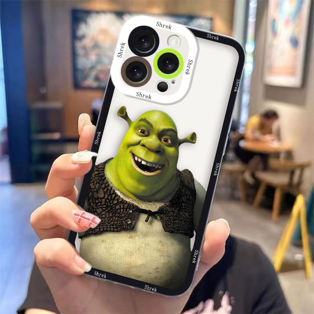 Смешной Чехол Для Телефона S-Shrek Третий Прозрачный Для Samsung A03S A03 A04 A05 A05S A06 A7 A12 A13 A14 A15 A16 NOTE 10 20 ULTRA Чехол