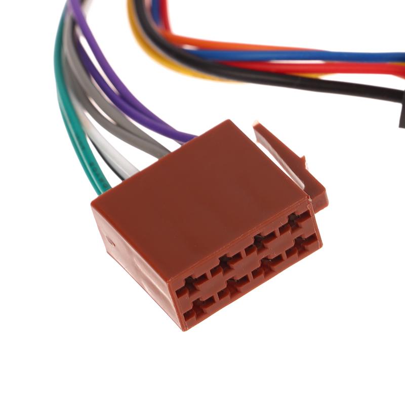 1 шт. свинцовый жгут проводов мужской и женский разъем кабеля Iso адаптер для автомобильного радиоприемника Golf Mk4 A6 стерео жгут проводов адаптер