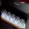 Популярные RGB LED часы на нитронно-газовых индикаторах DIY Настольное украшение для киберспортивных и технологических энтузиастов