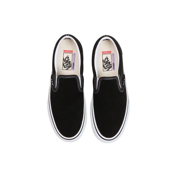 Слипоны для скейтборда Vans 'Черная клетка' VN0A5FCAY28