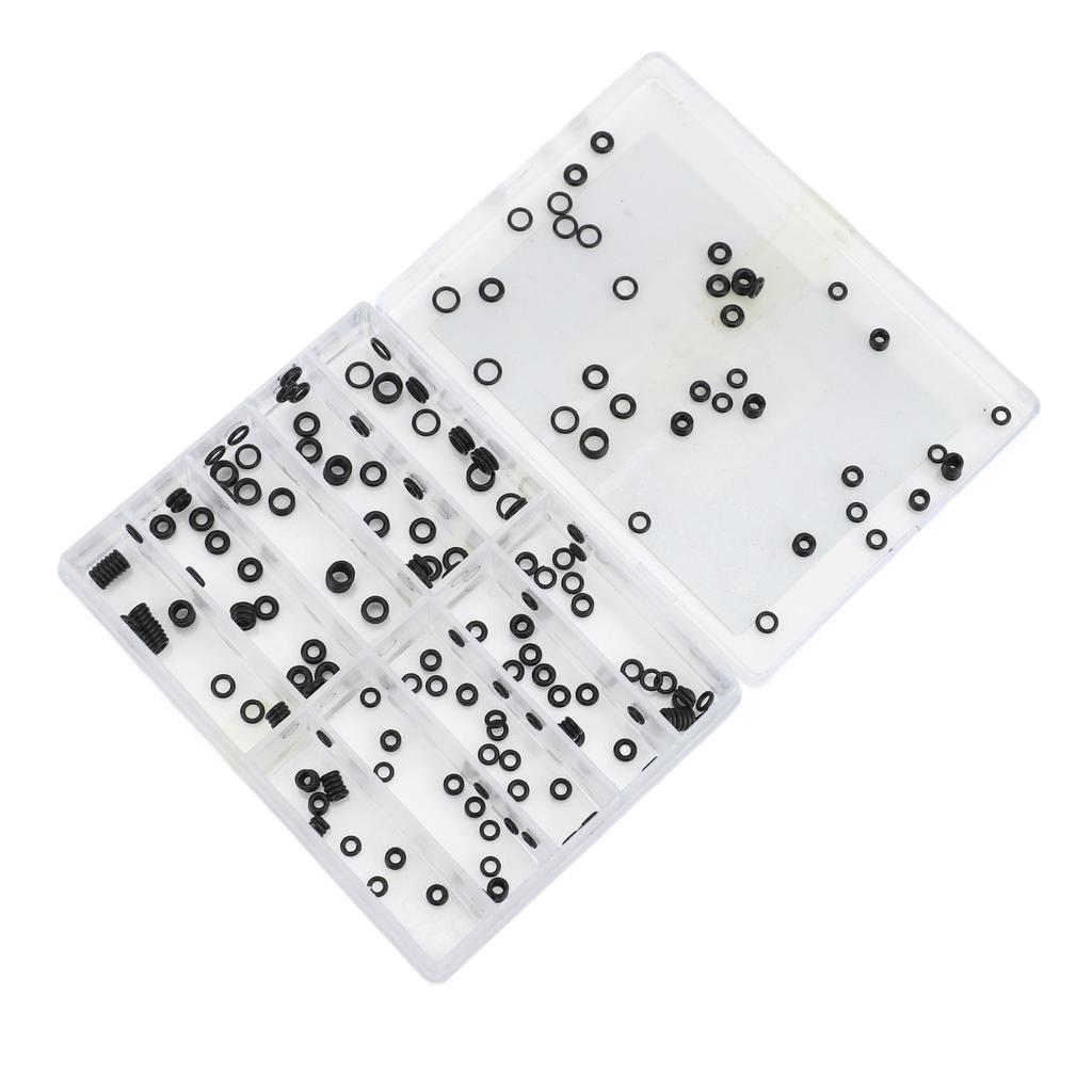 300pcs 10 Sizes Watch Crown O Ring Watch Crown Water Resistant Seals High Accuracy Watch Crown O Ring for Watch Repair