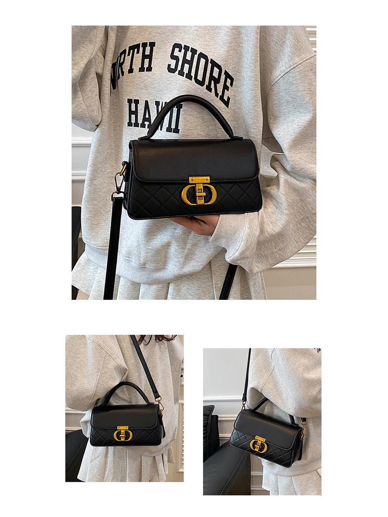 Трендовая минималистичная сумка кроссбоди в стиле ретро 2025 года: Вместительная, стильная сумка через плечо для поездок на работу и отдыха