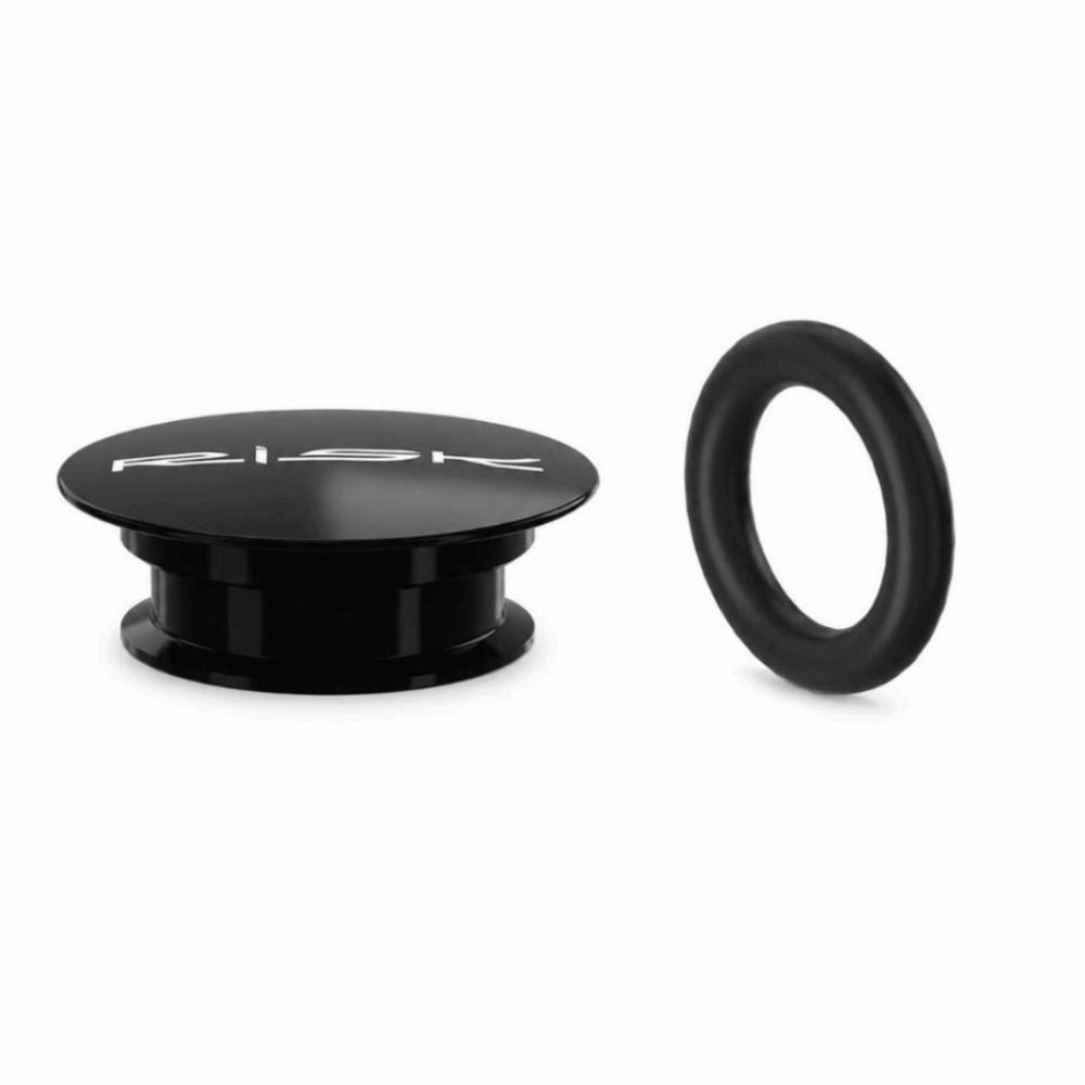 2PCS with Rubber Ring Crank Arm Dust Cover Black Bike Crank Cover Bike Maintenance