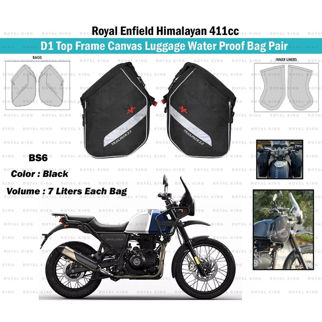 Luggage "Water Proof Trail Bag Pair" Fit For Royal Enfield Himalayan BS6