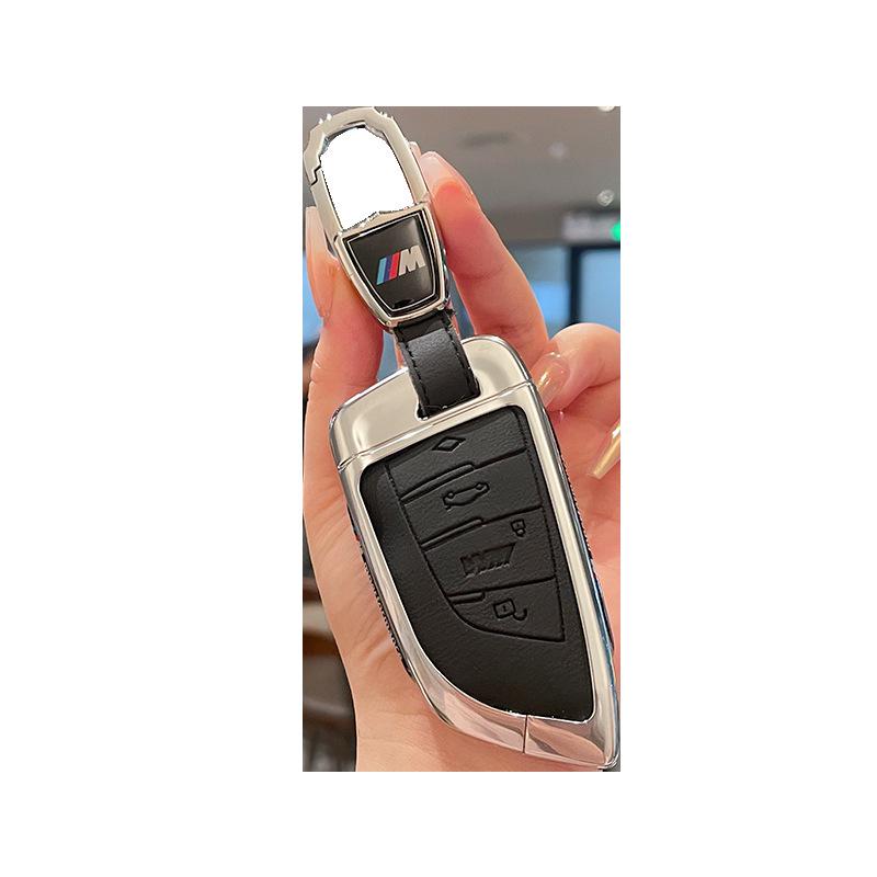 Чехол для ключа BMW для моделей 3, 5, 6 Серии и X1, X3, X5, X7 – Новый корпус с лезвием 530 и 320li с пряжкой ix3