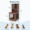 Dog Crate Furniture For Small Dogs Wooden Dog Kennel Nightstand