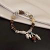 Alloy Ethnic Exquisite Elephant Bracelet For Women New Chic Geometric Design