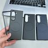 Магнитный ударопрочный чехол из углеродного волокна для Samsung Z Fold7/6