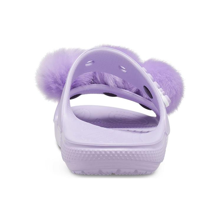 Crocs Классические шлепанцы Fur Sure 'Сиреневые' Женские 207405-530