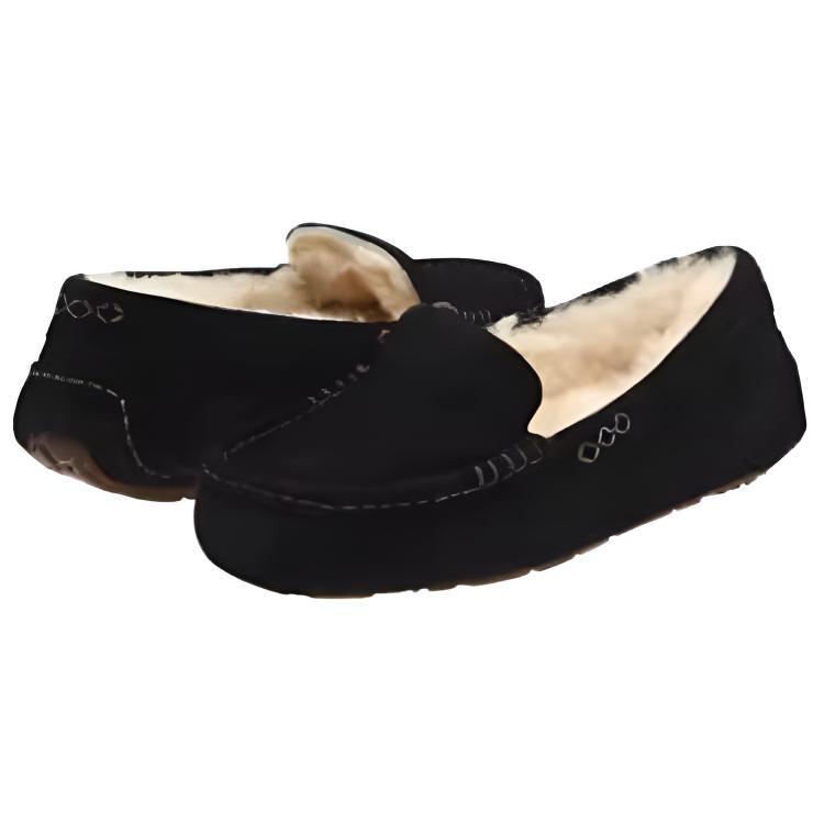 (WMNS) Женские шлепанцы UGG Ansley Черные 3312-BLK
