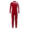 Rhinestone Gymnastics Leotard Full Body Jumpsuit Kids Girls Long Sleeve Sports Body Ballet Unitard Jersey Performance Dancewear