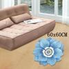 Peony Flower Carpet Pastoral Blanket Baby Crawl Door Gasket  Living Room Tea Table Bedside