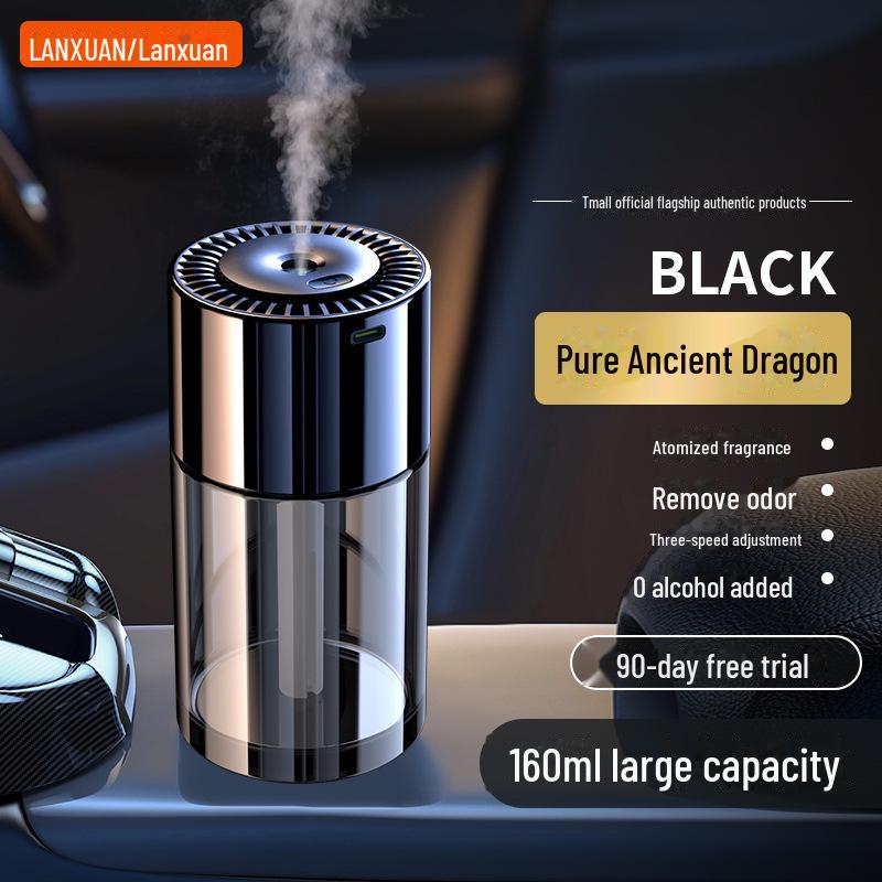 AI-Powered Car Perfume Spray with Three-Speed Adjustment & LED Humidifier Aromatherapy Ornament