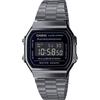 Ретро-часы унисекс цифровые металлические винтажные [Casio] A168WEGG-1B