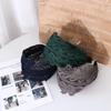 Design Resin Cloth Korean Style Hair Wear Wide Side Hairband Lace Headband Women Hair Accessories