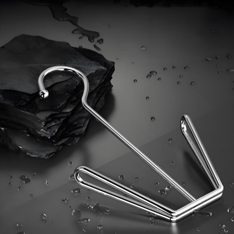 1/4 шт. Сушилка для обуви U-образной формы из нержавеющей стали, Ветрозащитная, Быстросохнущая, Компактные настенные крючки для использования на улице и в помещении