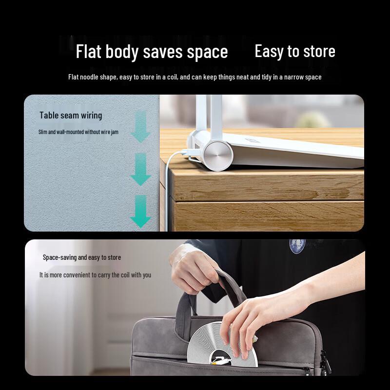 SAMZHE CAT7 Flat Shielded Ethernet Patch Cable