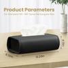 Car Tissue Holder, WHHMK Tissue Box Cover Keep Car Tidy, Premium PU Leather Backseat Napkin Rectangle Organizer, Extra Large Tissue Box Storage In