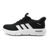 adidas Cloudfoam Амортизация Дышащие Легкие Низкие Ходьба Обувь Унисекс Черный Белый KJ5916