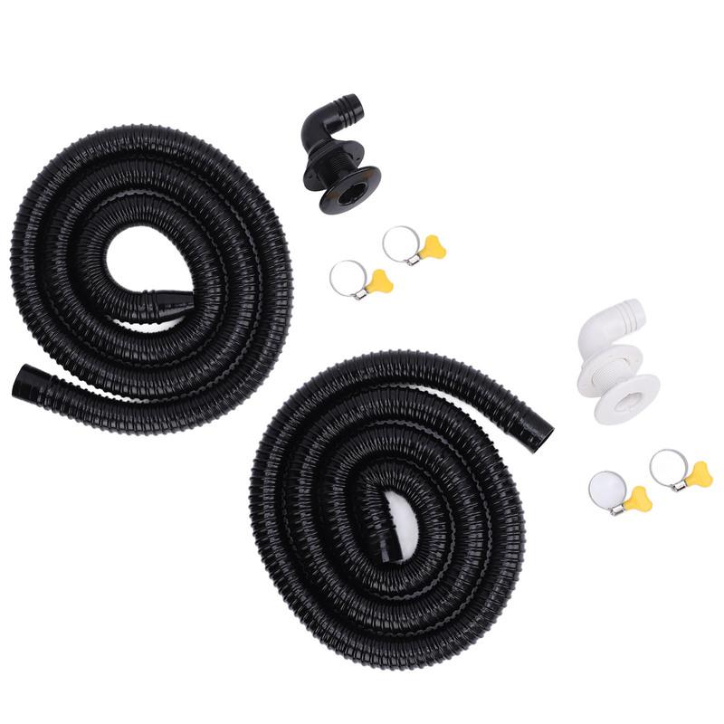 Boats Bilge Installation Kit For 1100GPH Bilge Pump Efficient Bilge Drainage System Yachts Boats Marine Accessories