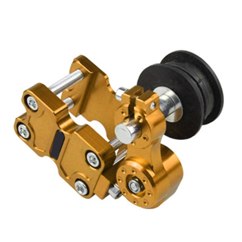 Алюминиевый Регулировочный Элемент Регулировщик Цепи Мотоцикл Обслуживание Синий Роликовый Регулировщик Для Регулировщика Цепи Материал ABS Алюминиевый Сплав